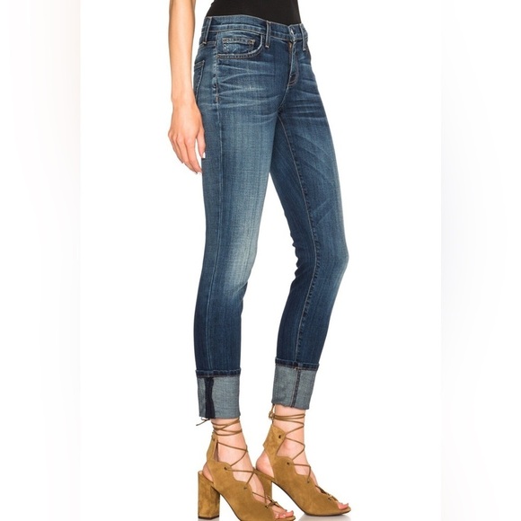 Current/Elliot The Cuffed Skinny Envy Jeans Size 28 - Picture 11 of 12